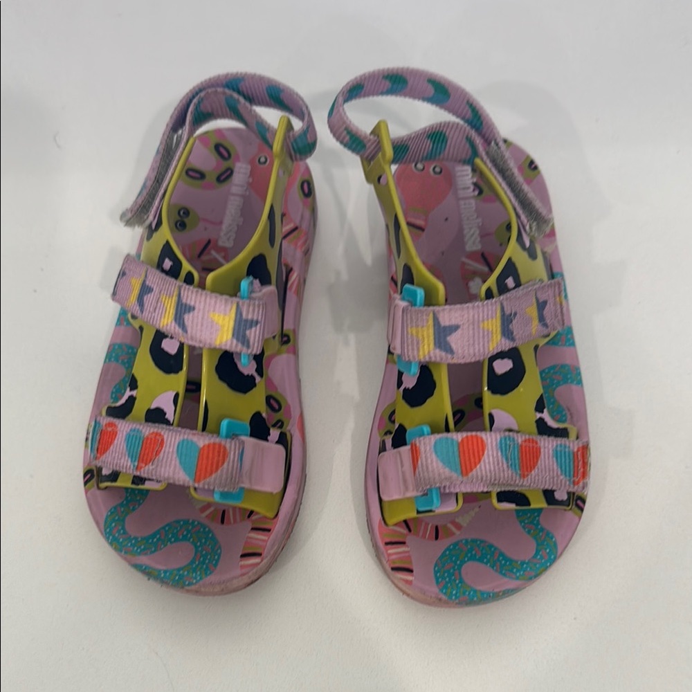 Mini Melissa X Fabula Colorful Kids Sandals